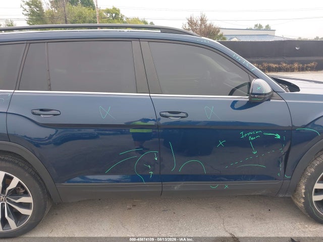 2022 Volkswagen Atlas 3.6l V6 Se W/technology მანქანა იყიდება აუქციონზე, vin: 1V2KR2CA1NC559379, აუქციონის ნომერი: 45874109