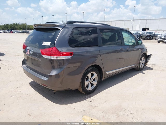 2012 Toyota Sienna Le V6 8 Passenger მანქანა იყიდება აუქციონზე, vin: 5TDKK3DC3CS274576, აუქციონის ნომერი: 45874116