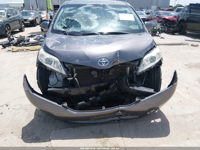 2012 Toyota Sienna Le V6 8 Passenger მანქანა იყიდება აუქციონზე, vin: 5TDKK3DC3CS274576, აუქციონის ნომერი: 45874116