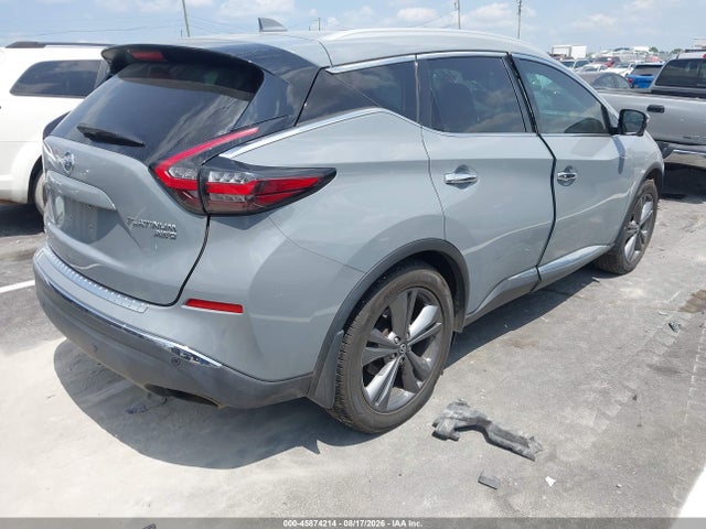 5N1AZ2DS4MC104508 Nissan Murano Platinum Intelligent Awd
