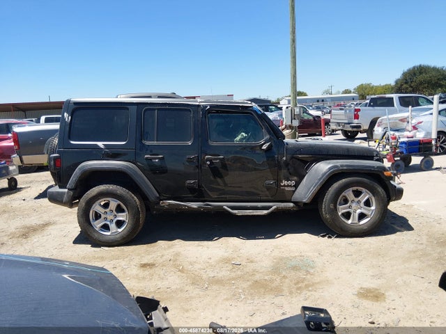 2020 Jeep Wrangler Unlimited Sport S 4x4 მანქანა იყიდება აუქციონზე, vin: 1C4HJXDN5LW223800, აუქციონის ნომერი: 45874238