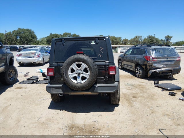 2020 Jeep Wrangler Unlimited Sport S 4x4 მანქანა იყიდება აუქციონზე, vin: 1C4HJXDN5LW223800, აუქციონის ნომერი: 45874238