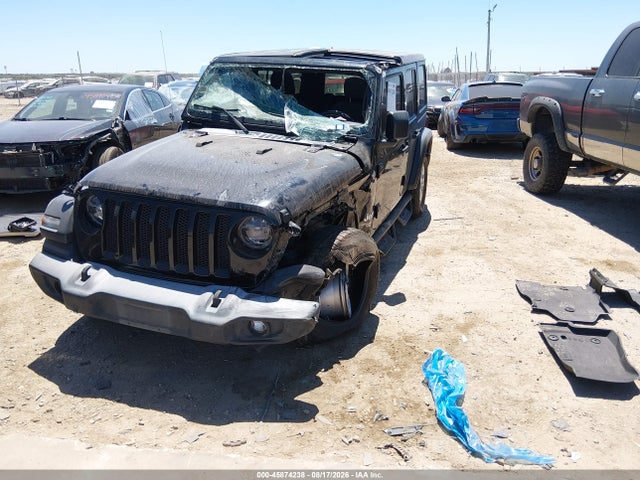 2020 Jeep Wrangler Unlimited Sport S 4x4 მანქანა იყიდება აუქციონზე, vin: 1C4HJXDN5LW223800, აუქციონის ნომერი: 45874238