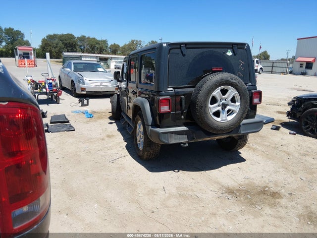 2020 Jeep Wrangler Unlimited Sport S 4x4 მანქანა იყიდება აუქციონზე, vin: 1C4HJXDN5LW223800, აუქციონის ნომერი: 45874238