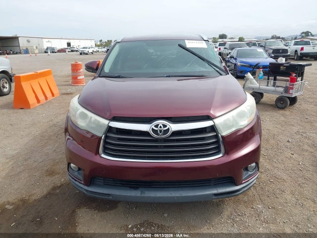 Toyota Highlander Xle V6 2015 5TDJKRFH7FS100019 Image 12