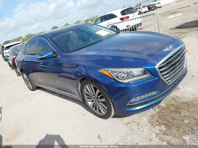 Продажа на аукционе авто 2017 Genesis G80 5.0 Ultimate, vin: KMHGN4JF1HU179501, номер лота: 45874286