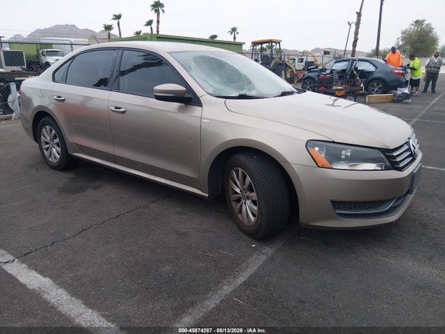 2015 Volkswagen Passat 1.8t Wolfsburg Edition მანქანა იყიდება აუქციონზე, vin: 1VWAT7A38FC048346, აუქციონის ნომერი: 45874287