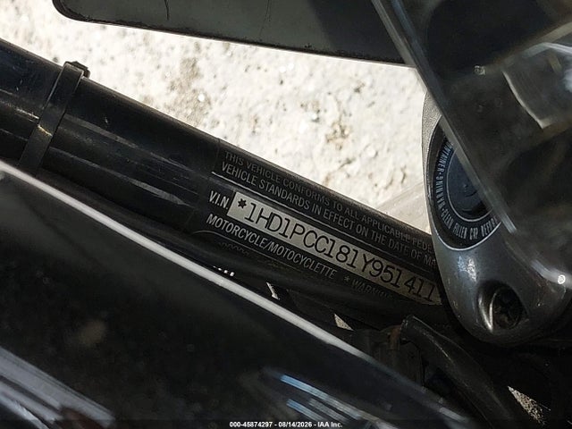 45874297 :رقم المزاد ، 1HD1PCC181Y951411 vin ، 2001 Harley-davidson Fltrsei2 مزاد بيع