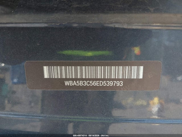 Aukcja sprzedaży 2014 Bmw 535i Xdrive, vin: WBA5B3C56ED539793, numer aukcji: 45874314