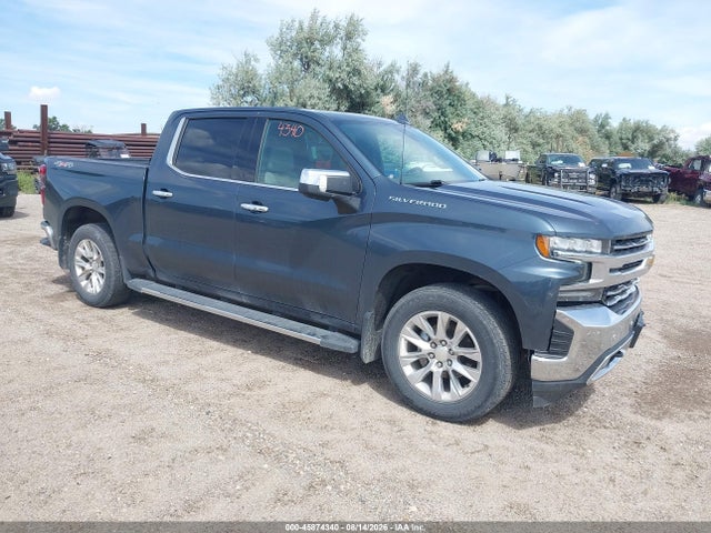 Auction sale of the 2021 Chevrolet Silverado 1500 4wd  Short Bed Ltz, vin: 3GCUYGED3MG169316, lot number: 45874340
