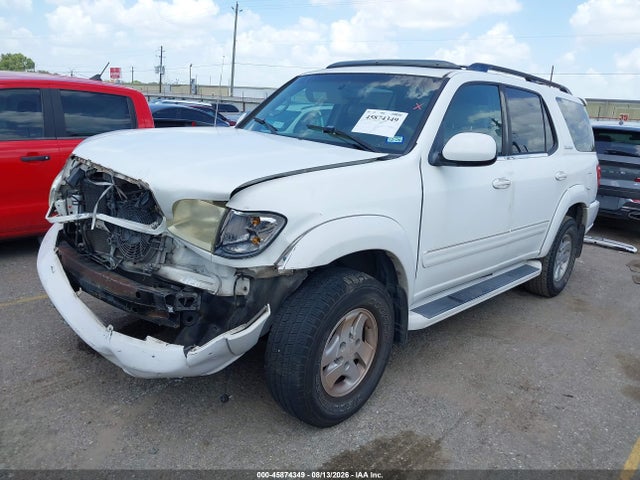 Aukcja sprzedaży 2002 Toyota Sequoia Limited V8, vin: 5TDZT38A22S103272, numer aukcji: 45874349