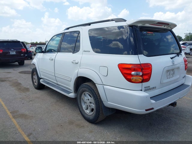 Aukcja sprzedaży 2002 Toyota Sequoia Limited V8, vin: 5TDZT38A22S103272, numer aukcji: 45874349