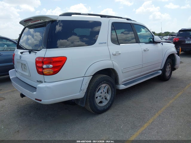 Aukcja sprzedaży 2002 Toyota Sequoia Limited V8, vin: 5TDZT38A22S103272, numer aukcji: 45874349