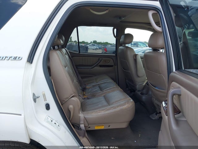 Aukcja sprzedaży 2002 Toyota Sequoia Limited V8, vin: 5TDZT38A22S103272, numer aukcji: 45874349