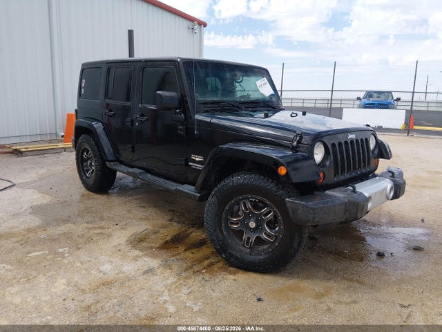 Продажа на аукционе авто 2013 Jeep Wrangler Unlimited Sahara, vin: 1C4HJWEG1DL513271, номер лота: 45874400