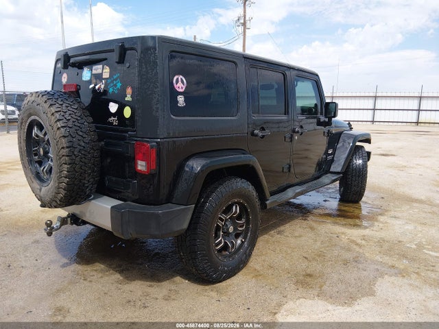 Продажа на аукционе авто 2013 Jeep Wrangler Unlimited Sahara, vin: 1C4HJWEG1DL513271, номер лота: 45874400