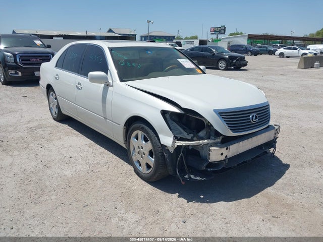 2004 Lexus Ls 430 მანქანა იყიდება აუქციონზე, vin: JTHBN36F940141872, აუქციონის ნომერი: 45874407