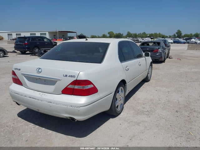 2004 Lexus Ls 430 მანქანა იყიდება აუქციონზე, vin: JTHBN36F940141872, აუქციონის ნომერი: 45874407