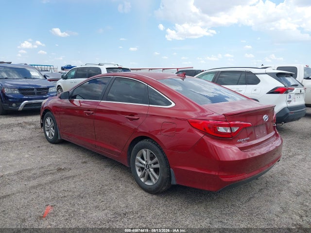 45874419 :رقم المزاد ، 5NPE24AF2GH331198 vin ، 2016 Hyundai Sonata Se مزاد بيع