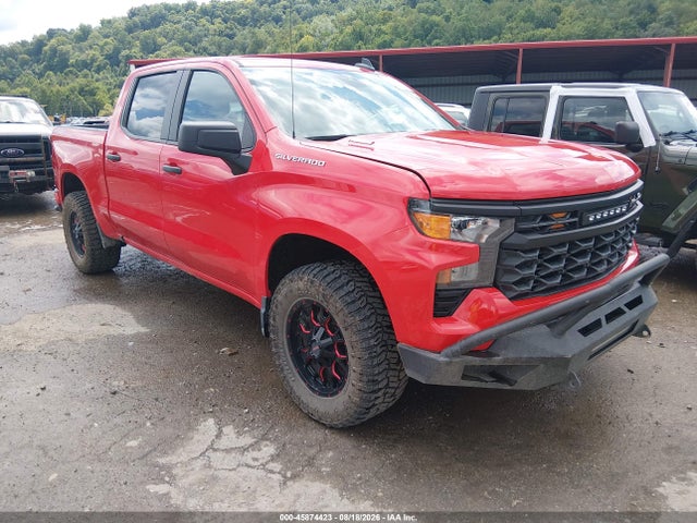 45874423 :رقم المزاد ، 1GCPKBEK9SZ313982 vin ، 2025 Chevrolet Silverado 1500 4wd  Short Bed Custom مزاد بيع