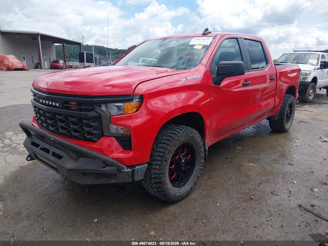 45874423 :رقم المزاد ، 1GCPKBEK9SZ313982 vin ، 2025 Chevrolet Silverado 1500 4wd  Short Bed Custom مزاد بيع