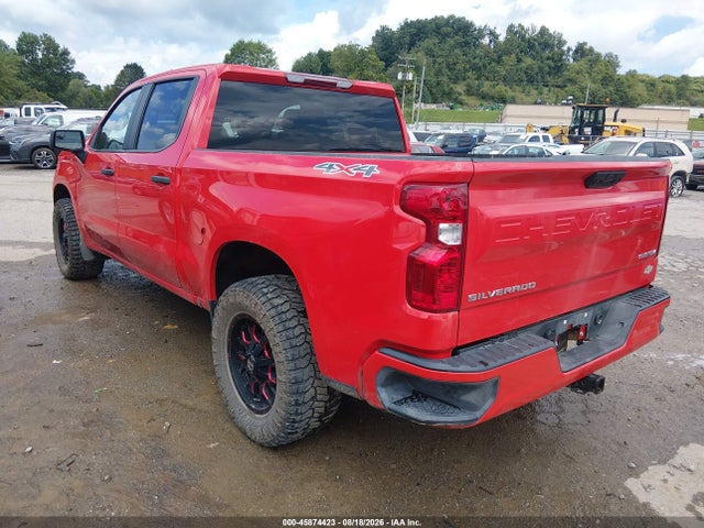 45874423 :رقم المزاد ، 1GCPKBEK9SZ313982 vin ، 2025 Chevrolet Silverado 1500 4wd  Short Bed Custom مزاد بيع