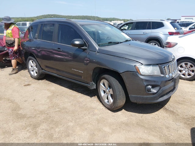 2015 Jeep Compass Sport მანქანა იყიდება აუქციონზე, vin: 1C4NJDBB2FD225708, აუქციონის ნომერი: 45874439
