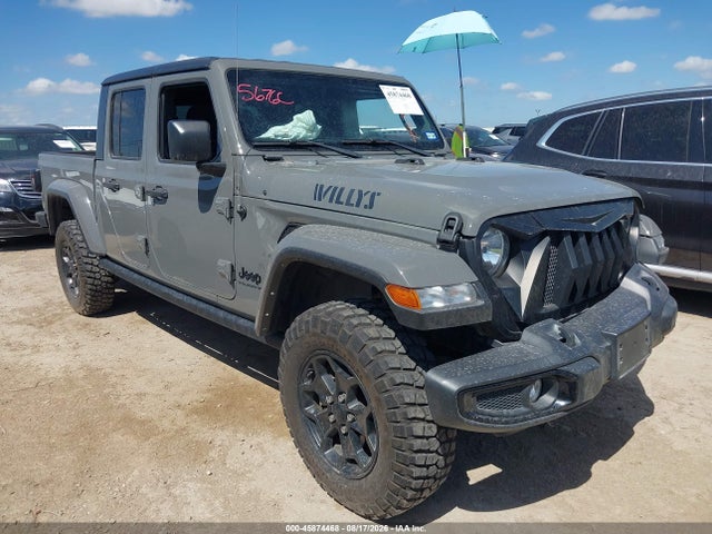 2023 Jeep Gladiator Willys 4x4 მანქანა იყიდება აუქციონზე, vin: 1C6HJTAG1PL501377, აუქციონის ნომერი: 45874468