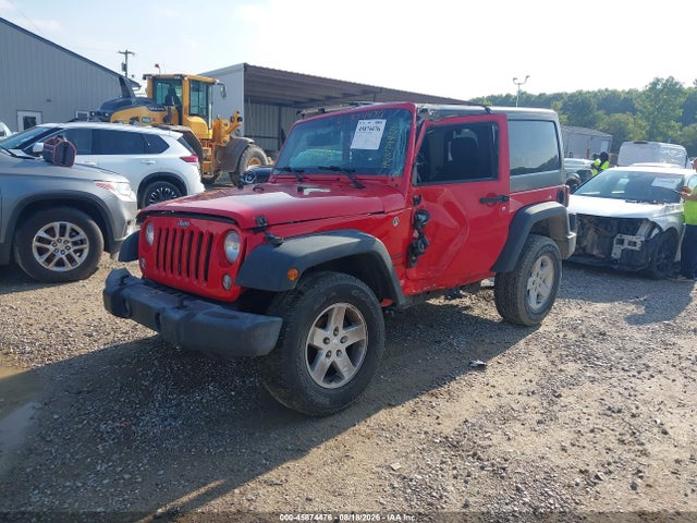 Aukcja sprzedaży 2016 Jeep Wrangler Sport, vin: 1C4AJWAGXGL301612, numer aukcji: 45874476