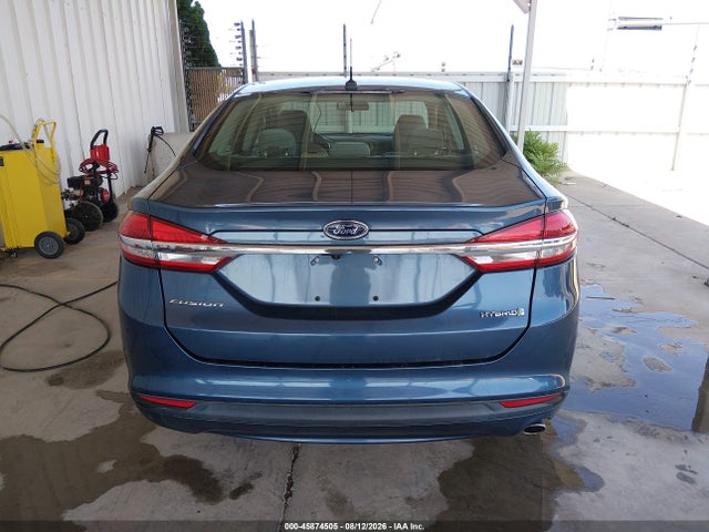 2018 Ford Fusion Hybrid S მანქანა იყიდება აუქციონზე, vin: 3FA6P0UU0JR235847, აუქციონის ნომერი: 45874505