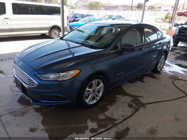 2018 Ford Fusion Hybrid S მანქანა იყიდება აუქციონზე, vin: 3FA6P0UU0JR235847, აუქციონის ნომერი: 45874505