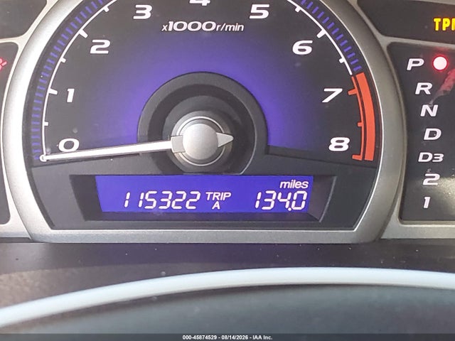 2009 Honda Civic Lx მანქანა იყიდება აუქციონზე, vin: 2HGFA16579H524742, აუქციონის ნომერი: 45874529
