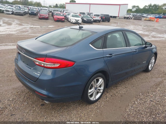 Продаж на аукціоні авто 2018 Ford Fusion Hybrid Se, vin: 3FA6P0LU6JR258079, номер лоту: 45874604