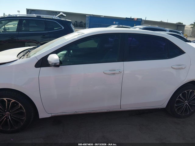 2016 Toyota Corolla S Plus მანქანა იყიდება აუქციონზე, vin: 5YFBURHE5GP432519, აუქციონის ნომერი: 45874630