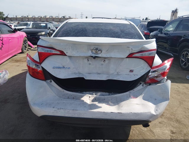 2016 Toyota Corolla S Plus მანქანა იყიდება აუქციონზე, vin: 5YFBURHE5GP432519, აუქციონის ნომერი: 45874630