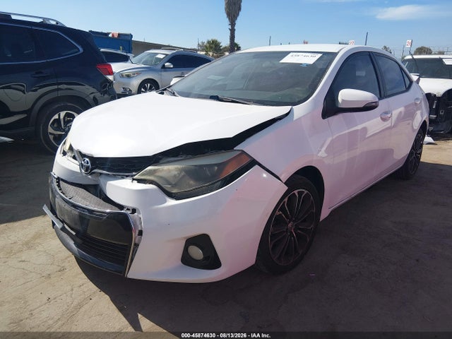 2016 Toyota Corolla S Plus მანქანა იყიდება აუქციონზე, vin: 5YFBURHE5GP432519, აუქციონის ნომერი: 45874630