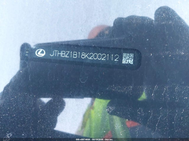 45874656 :رقم المزاد ، JTHBZ1B18K2002112 vin ، 2019 Lexus Es 350 مزاد بيع
