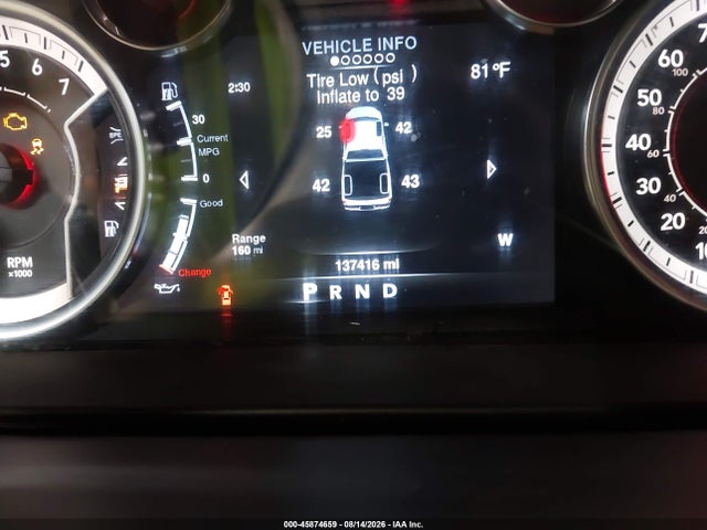 45874659 :رقم المزاد ، 1C6RR7HT6DS599637 vin ، 2013 Ram 1500 Sport مزاد بيع