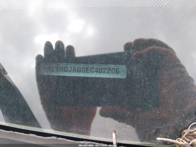 45874666 :رقم المزاد ، 1C4RDJAG8EC402206 vin ، 2014 Dodge Durango Sxt مزاد بيع
