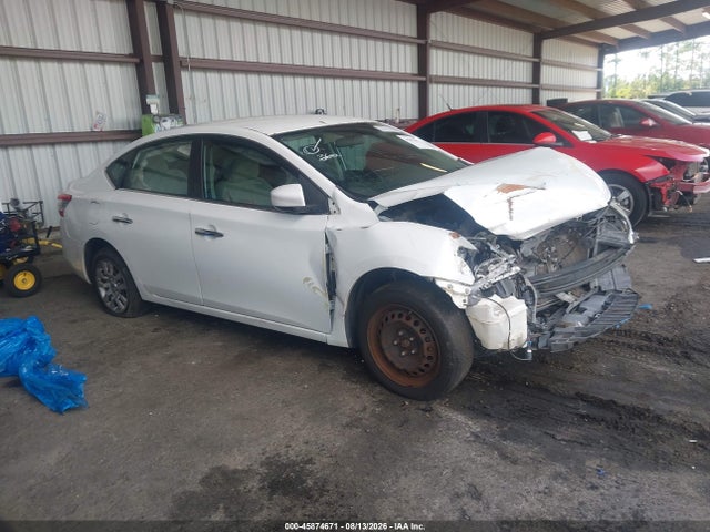2015 Nissan Sentra Sv მანქანა იყიდება აუქციონზე, vin: 3N1AB7AP2FY354560, აუქციონის ნომერი: 45874671
