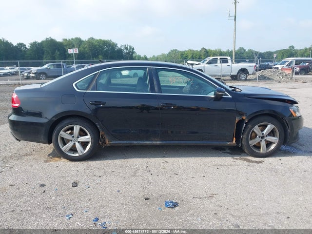 2012 Volkswagen Passat 2.5l Se მანქანა იყიდება აუქციონზე, vin: 1VWBP7A34CC033945, აუქციონის ნომერი: 45874772