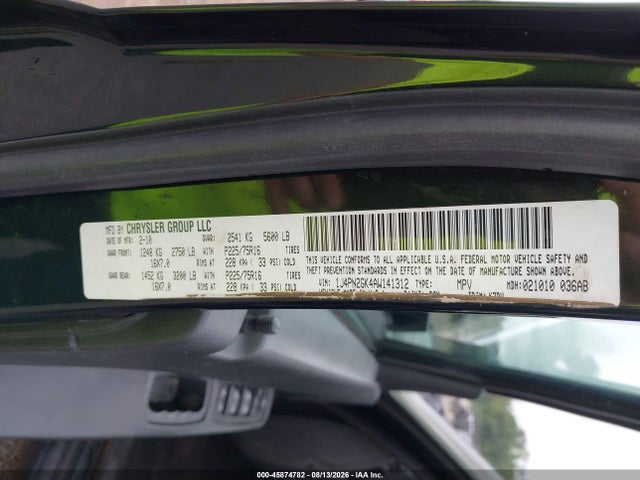 Aukcja sprzedaży 2010 Jeep Liberty Sport, vin: 1J4PN2GK4AW141312, numer aukcji: 45874782