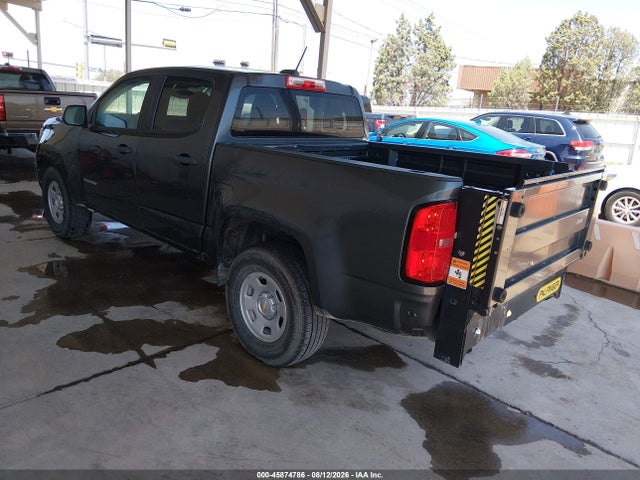 2017 Chevrolet Colorado 2wd Wt მანქანა იყიდება აუქციონზე, vin: 1GCGSBENXH1239246, აუქციონის ნომერი: 45874786