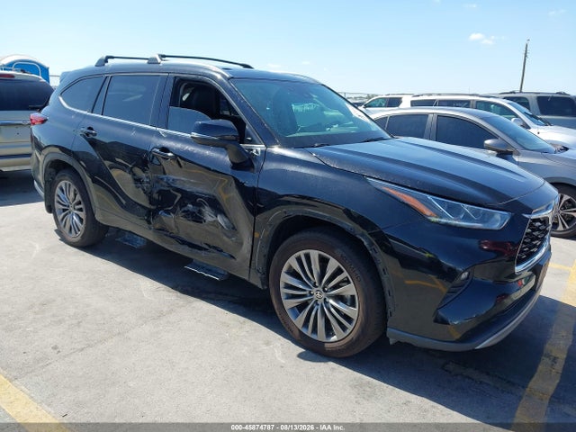 2021 Toyota Highlander Platinum მანქანა იყიდება აუქციონზე, vin: 5TDFZRAH1MS071154, აუქციონის ნომერი: 45874787