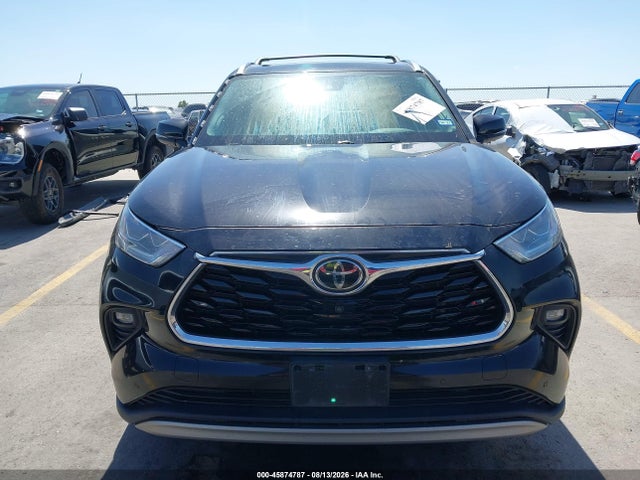 2021 Toyota Highlander Platinum მანქანა იყიდება აუქციონზე, vin: 5TDFZRAH1MS071154, აუქციონის ნომერი: 45874787