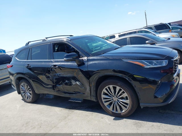 2021 Toyota Highlander Platinum მანქანა იყიდება აუქციონზე, vin: 5TDFZRAH1MS071154, აუქციონის ნომერი: 45874787
