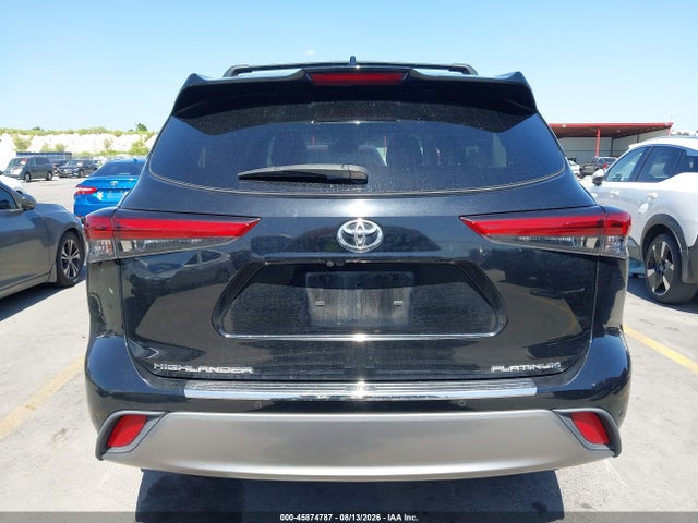 2021 Toyota Highlander Platinum მანქანა იყიდება აუქციონზე, vin: 5TDFZRAH1MS071154, აუქციონის ნომერი: 45874787