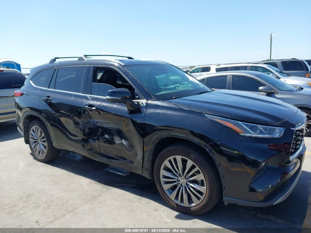 2021 Toyota Highlander Platinum მანქანა იყიდება აუქციონზე, vin: 5TDFZRAH1MS071154, აუქციონის ნომერი: 45874787