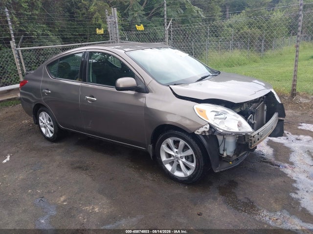 2014 Nissan Versa 1.6 Sl მანქანა იყიდება აუქციონზე, vin: 3N1CN7AP5EL876403, აუქციონის ნომერი: 45874803