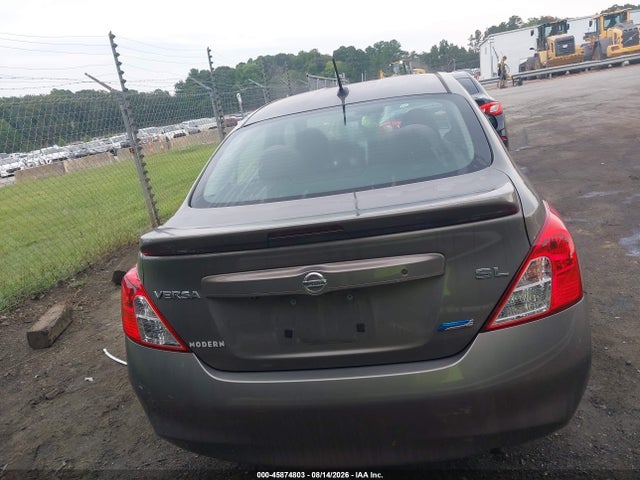 2014 Nissan Versa 1.6 Sl მანქანა იყიდება აუქციონზე, vin: 3N1CN7AP5EL876403, აუქციონის ნომერი: 45874803